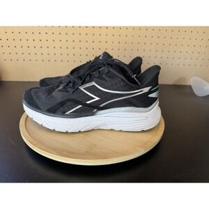 Diadora Equipe‎ Nucleo Mens Size 6 Black/White Running Shoes *flaw